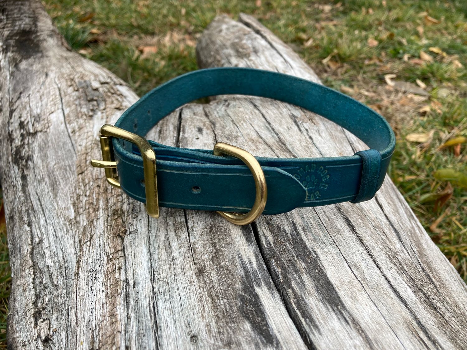 Classic Leather Collar – Personalized with Your Dog's Name