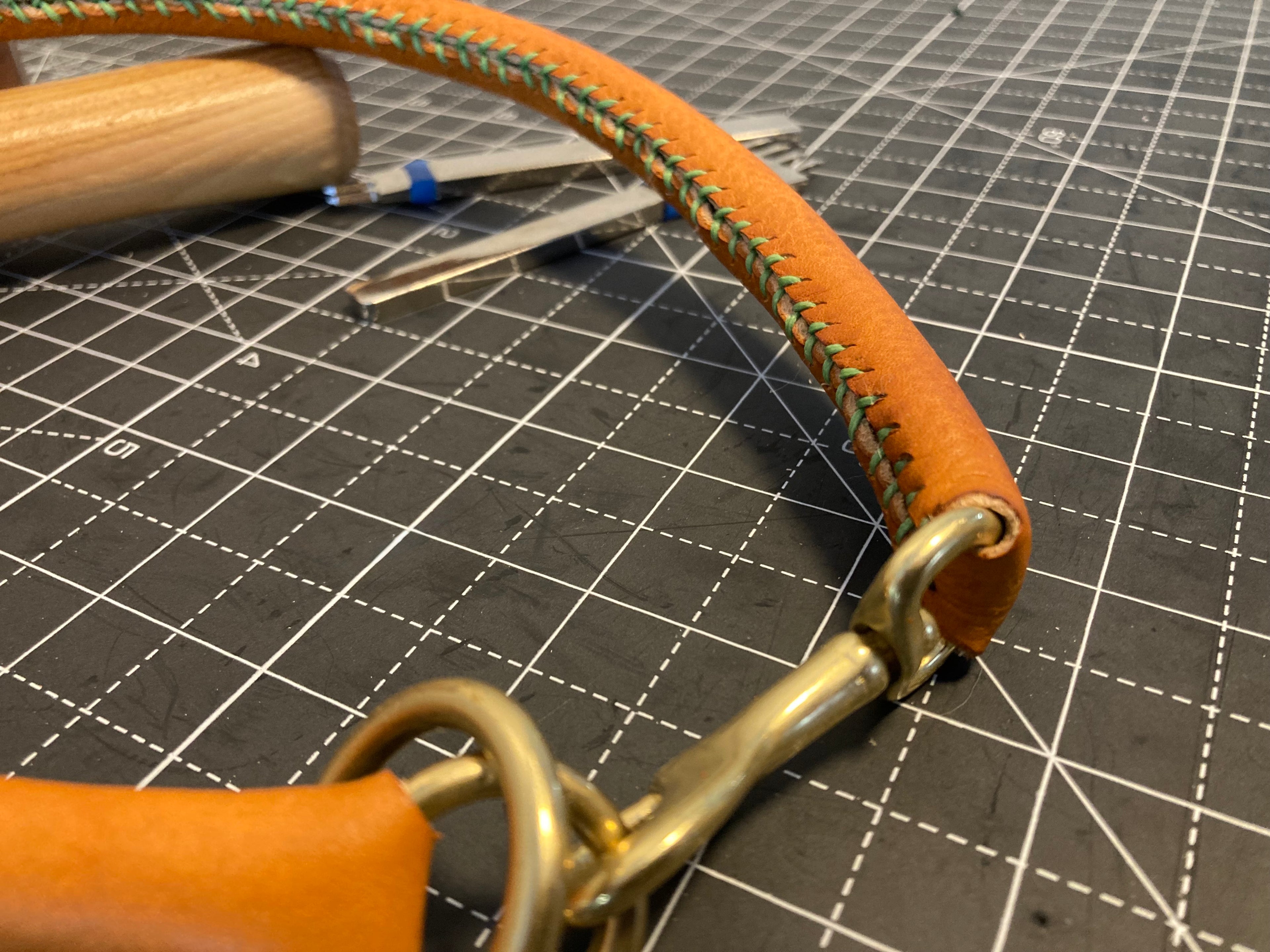 Rolled Leather Collar / Slip Collar