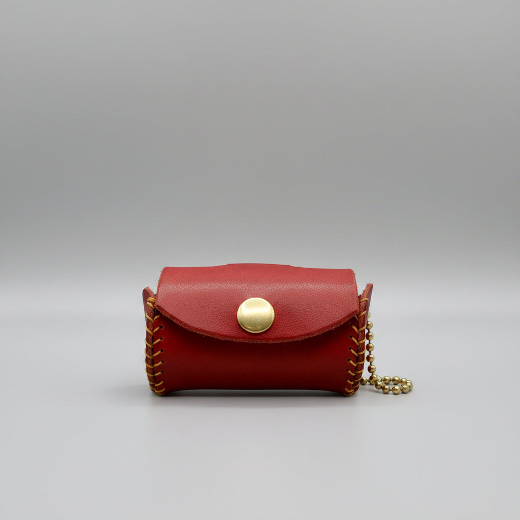 Poop bag dispenser, Fire Engine Red